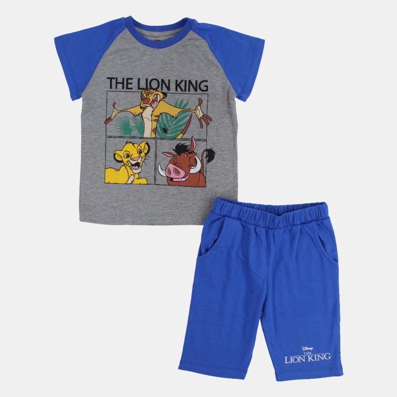 Boys Cotton Pajama Set  The Lion King