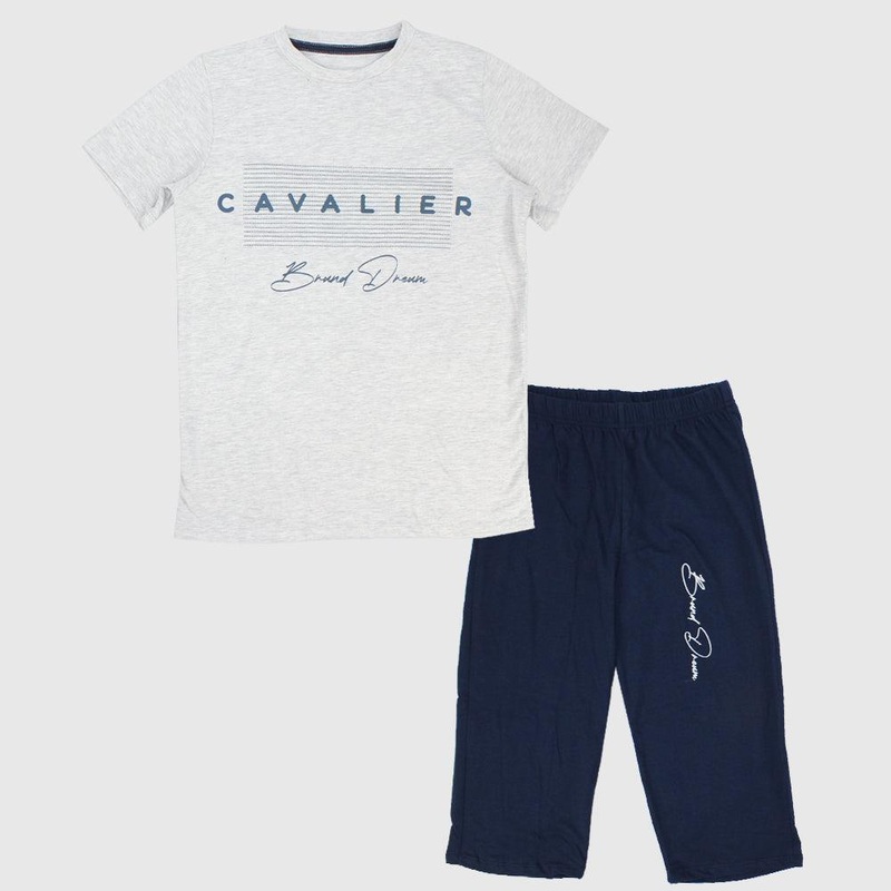 “Cavalier” Short-Sleeved Pajama