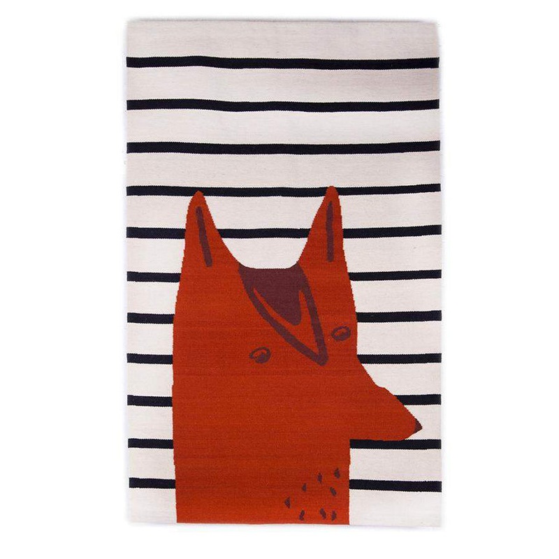 Oeuf Fox Rug – 3×5