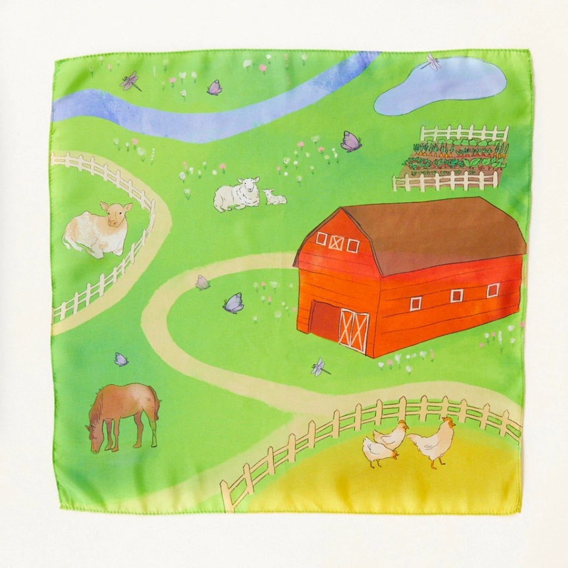 On the Farm Silk Playmap