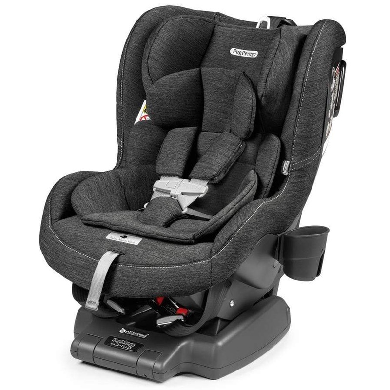 Peg Perego Convertible Kinetic Car Seat Merino Wool (Flame Retardant + Chemical Free)