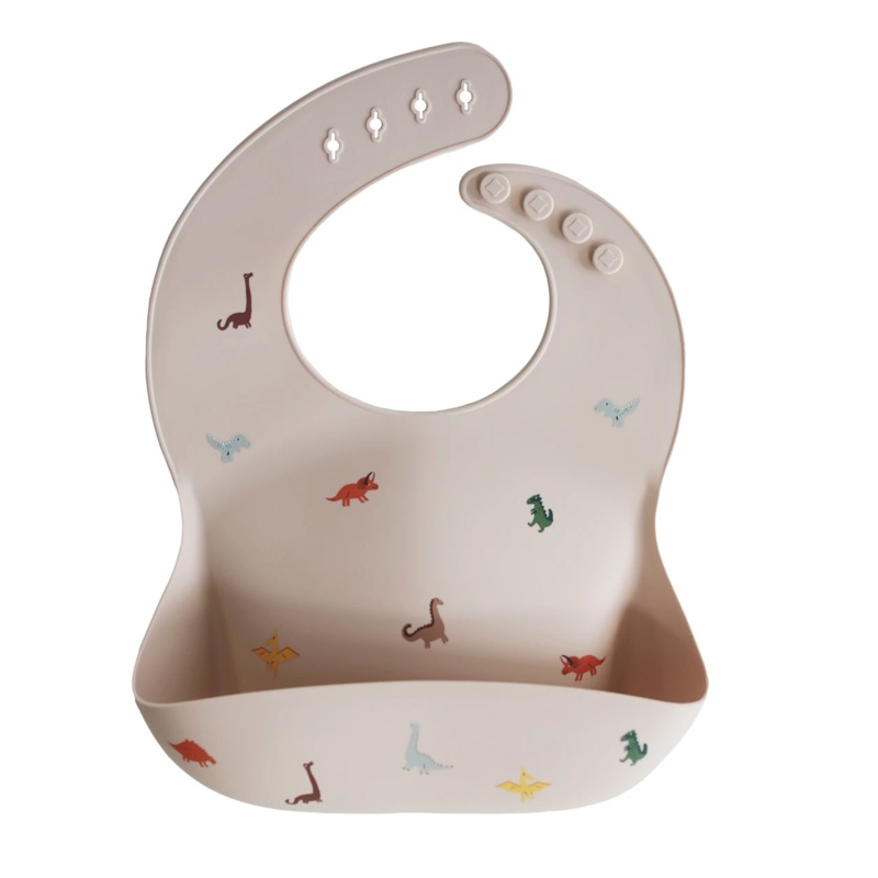 Silicone Bib – Dinosaur