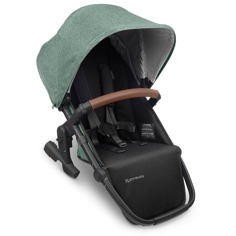 UPPAbaby OPEN BOX RumbleSeat V2- Gwen (Green Melange / Carbon / Saddle Leather)