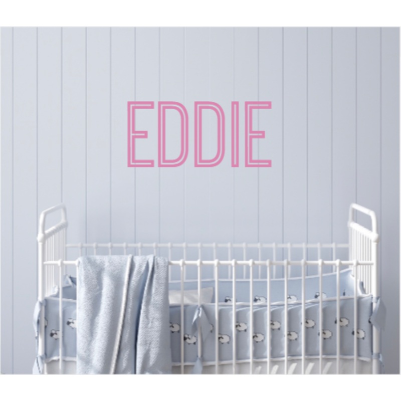 Sugar + Maple Personalized Floating Wood Letters