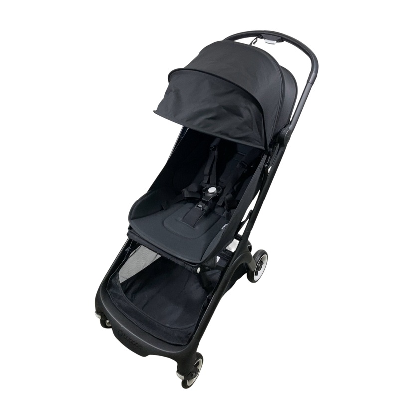 Bugaboo Butterfly Stroller, 2024, Black, Midnight Black, Midnight Black