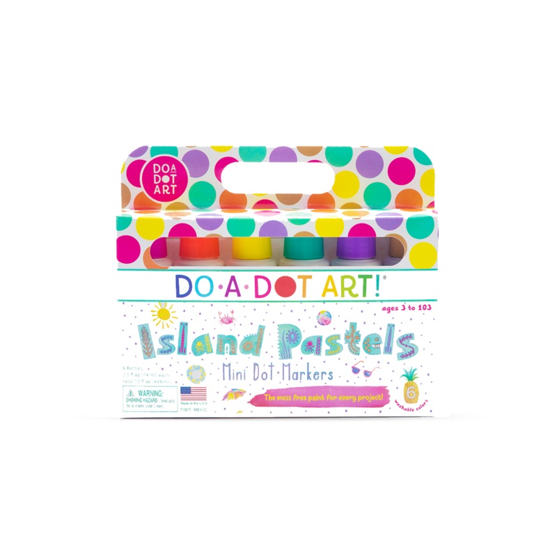 Do-A-Dot Art!: Mini Island Pastels 6 Pack