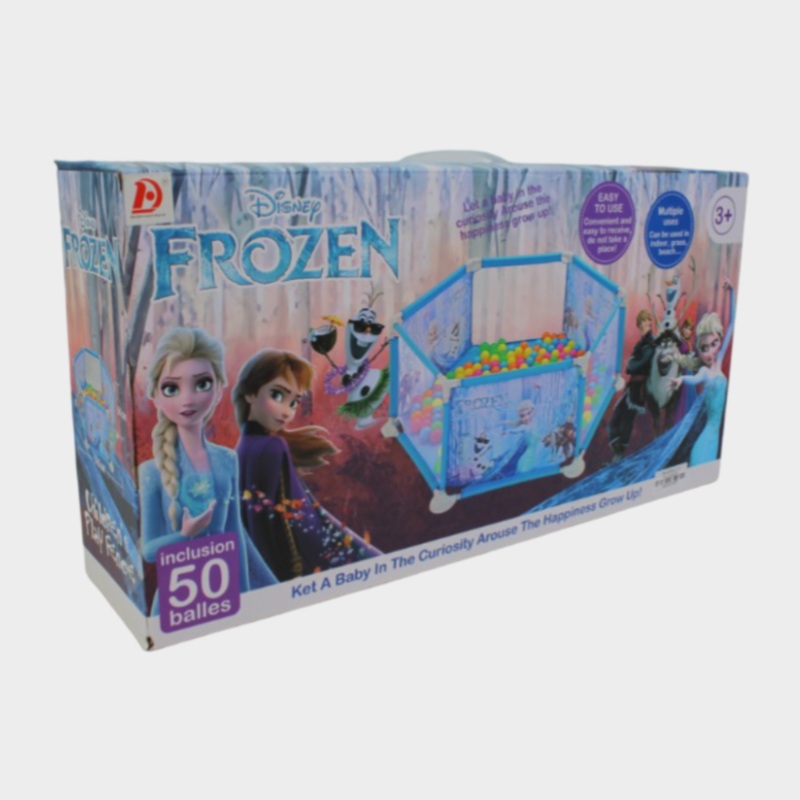 Frozen Playpen with Balls  Magical Play Space for Kids