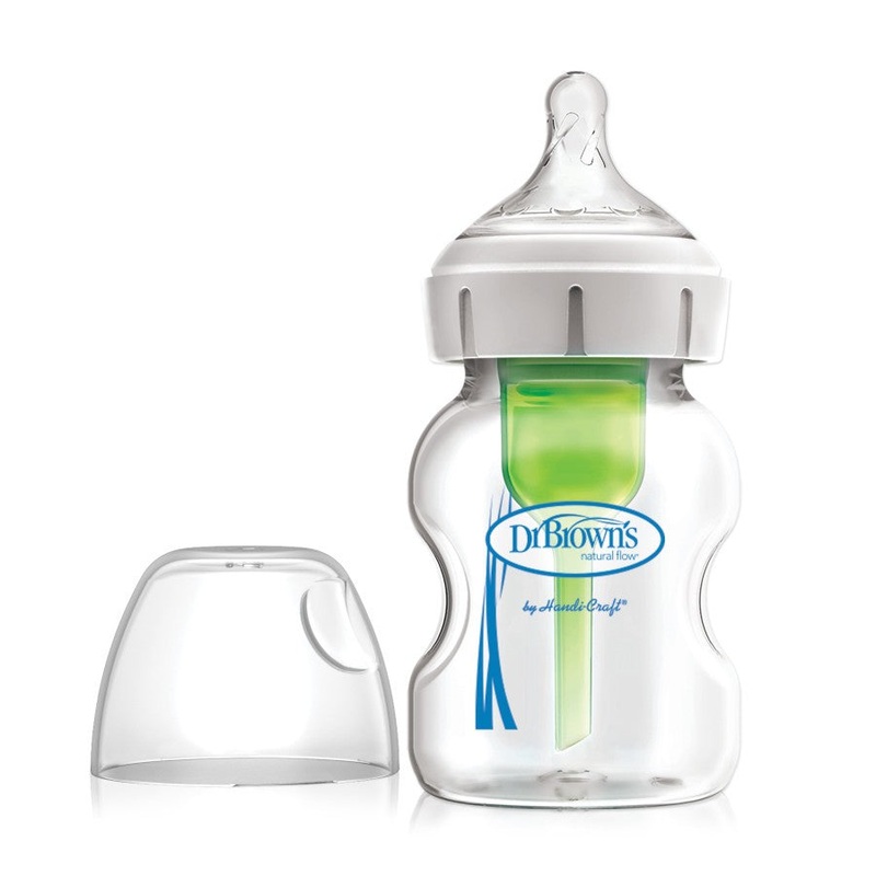 Options+ Wide Neck Glass Bottle 5 oz