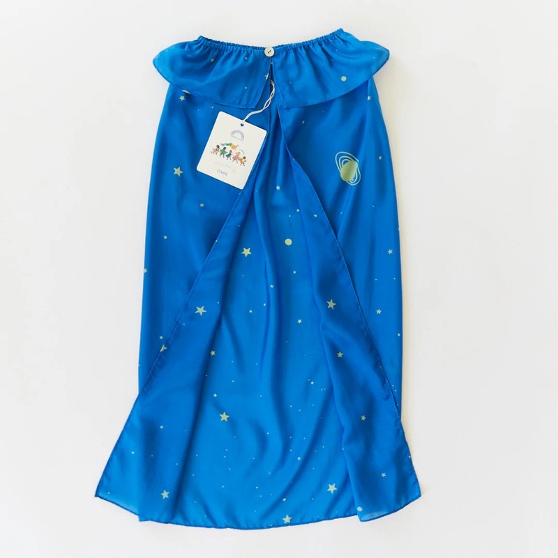 Silk Cape – Star 3 T/4 T/5 T/6 T/Youth Small