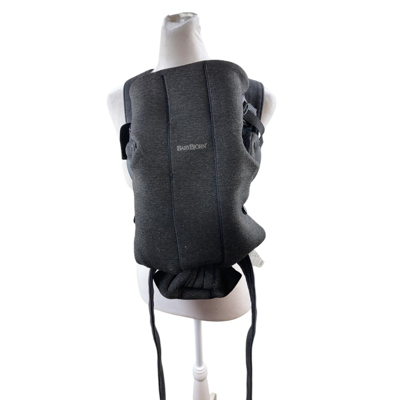 BabyBjorn Baby Carrier Mini, Charcoal Gray 3D Jersey