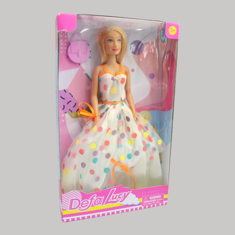 Defa Lucy With Polka Dots Dress