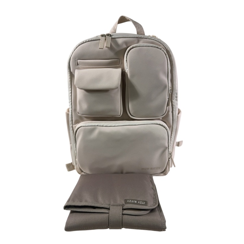 Itzy Ritzy Belong Utility Backpack Diaper Bag, Cream