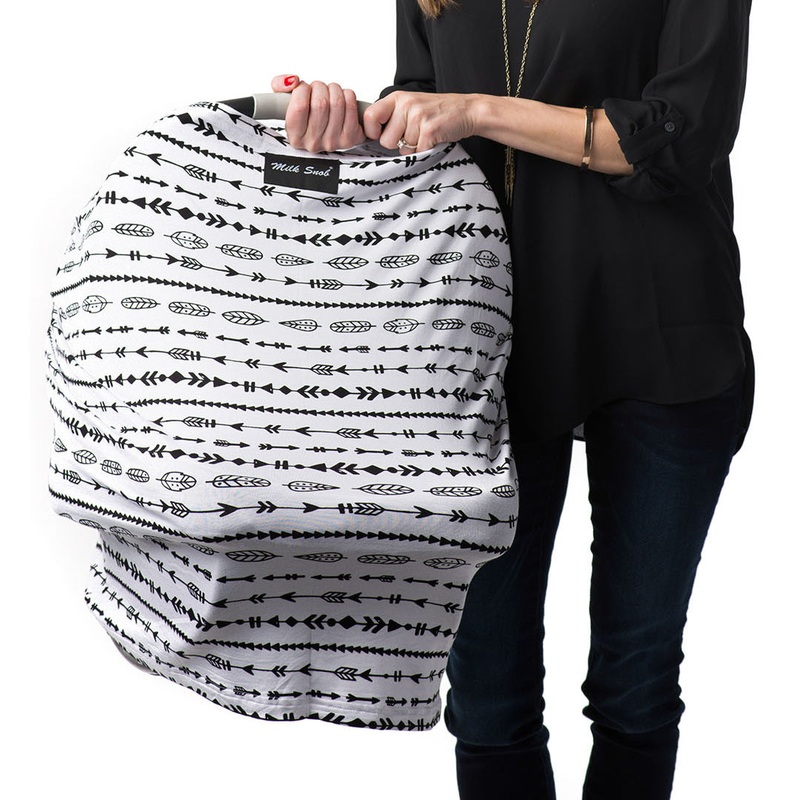 Milk Snob Infant Car Seat & Nursing Cover – Arrows