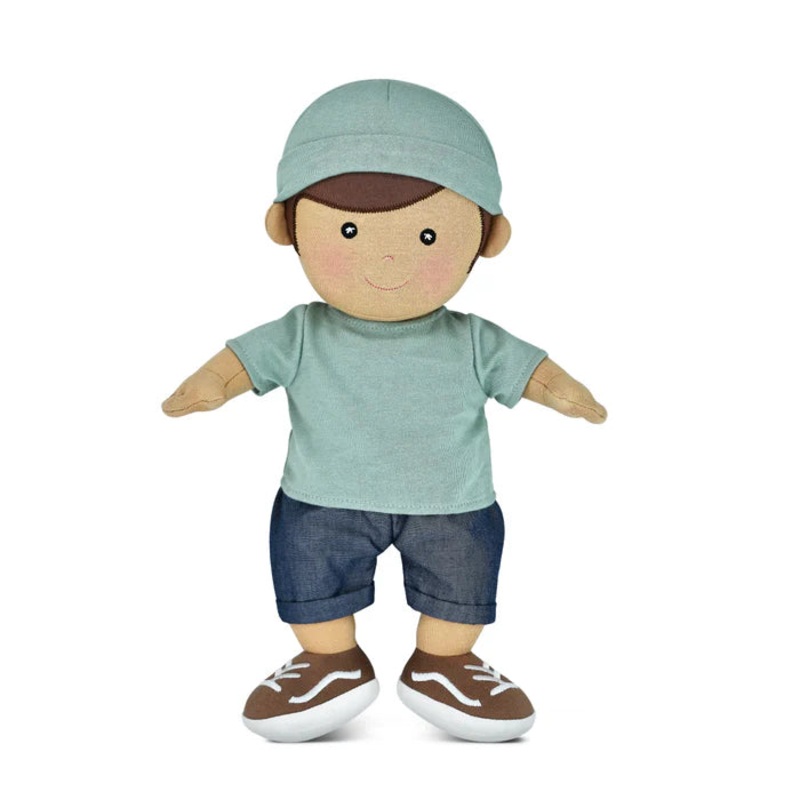 Organic Park Friends Doll – Levi in Sage