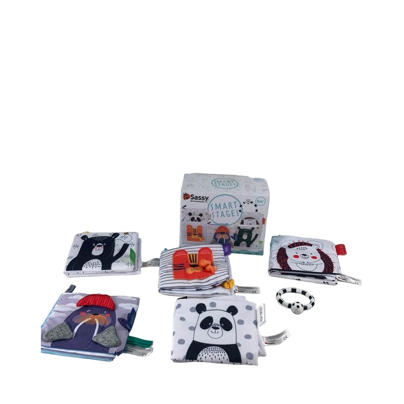 Sassy Smart Stages Soft Book Set