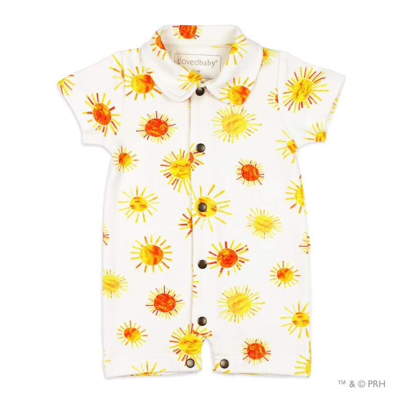 Very Hungry Caterpillar Polo Romper Shortall – Suns 0-3 months