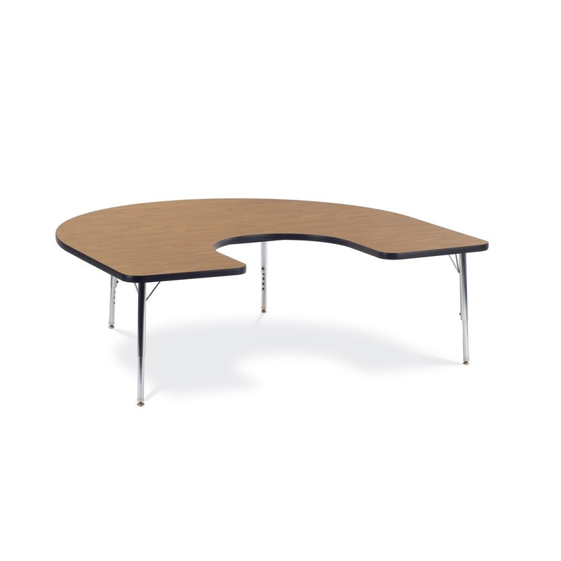 Adjustable Activity Table (Horseshoe), 17″-25″H, (60″ x 60″)