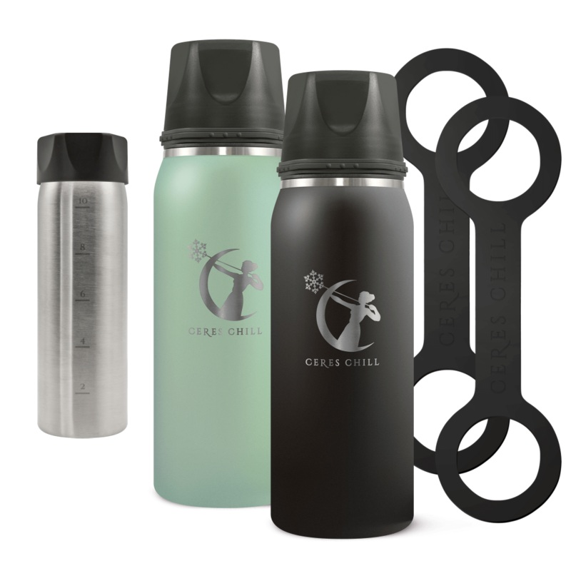 Ceres Chill The OG Chiller/ Warmer Duo Zen Green and 0 Dark 30