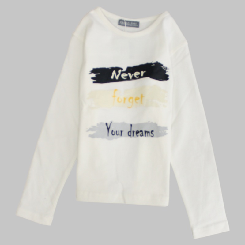 “Never Forget Your Dreams” Long-Sleeved T-Shirt