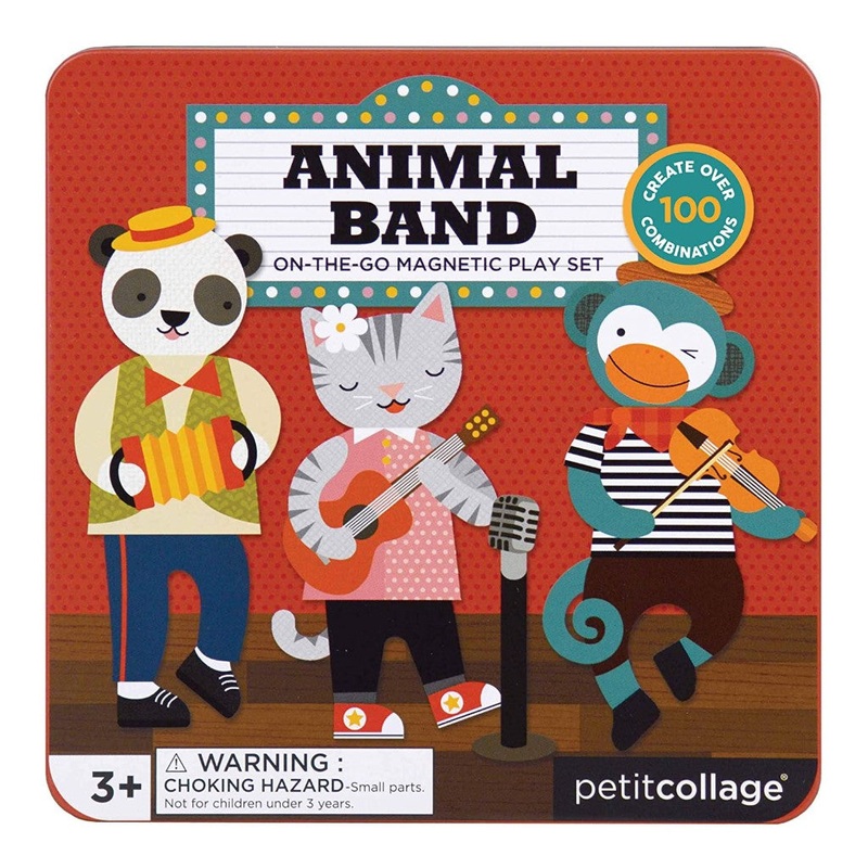 On The Go Magnetic Play Set – Animal Band