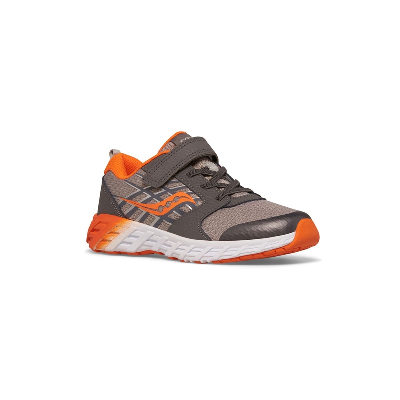 Saucony Wind 2.0 A/C Sneaker- Grey/Orange