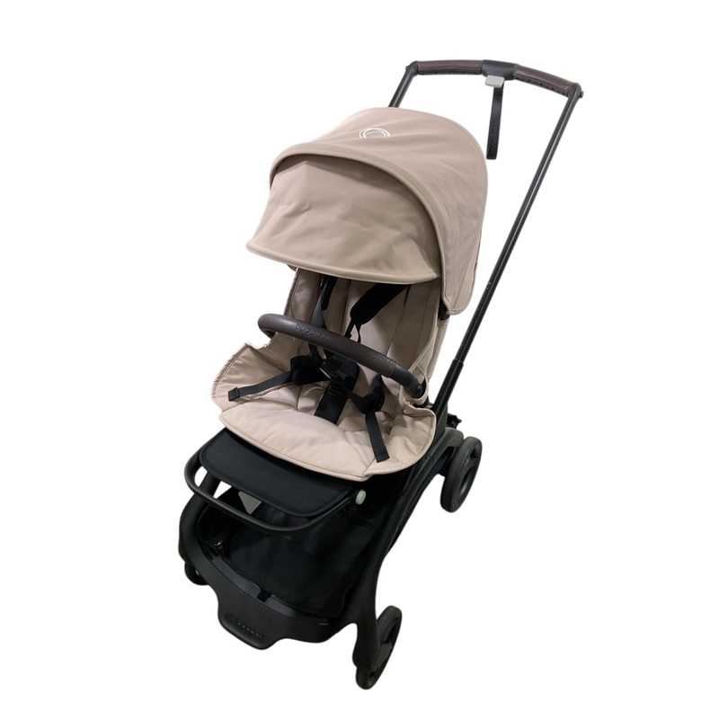 Bugaboo Dragonfly Stroller, 2024, Black, Desert Taupe, Desert Taupe