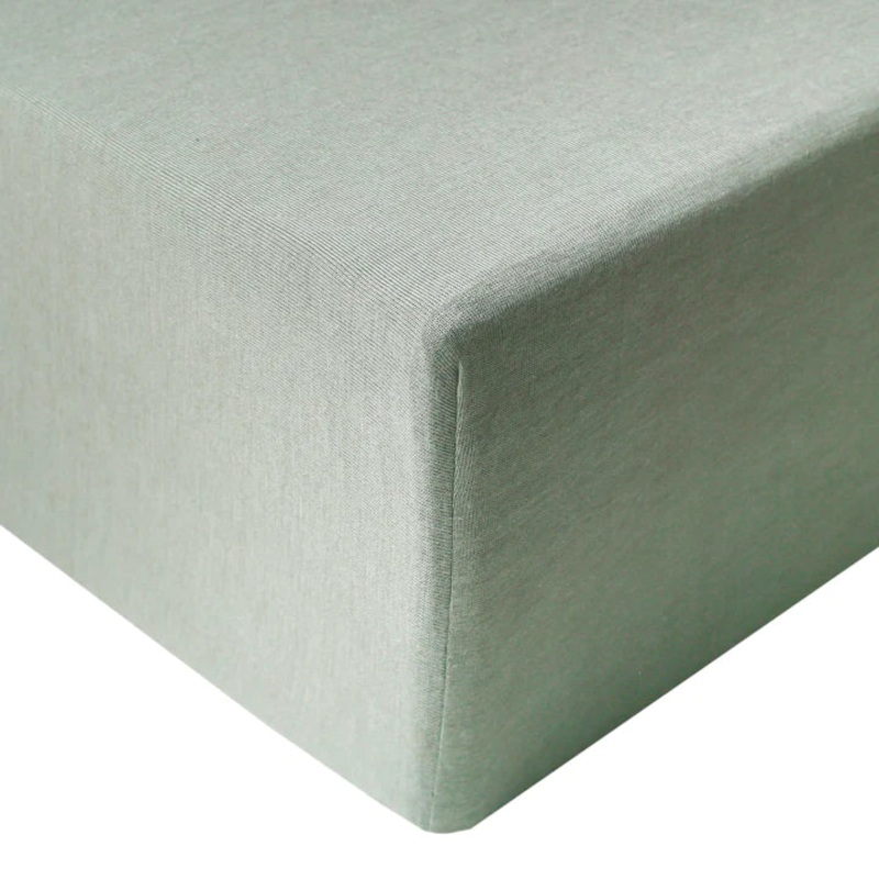 Copper Pearl Premium  Knit Fitted Crib Sheet | Briar