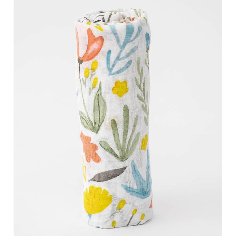 Little Unicorn Cotton Muslin Swaddle – Meadow