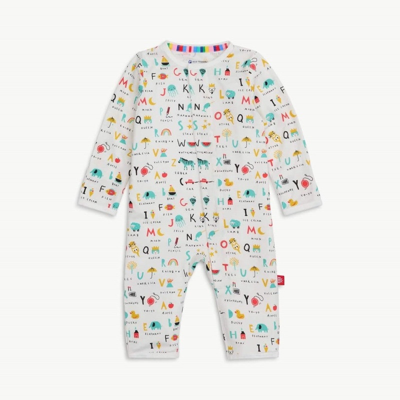 Modal Magnetic Fuss-Free Coverall – ABC Love Newborn (5-8 lb)
