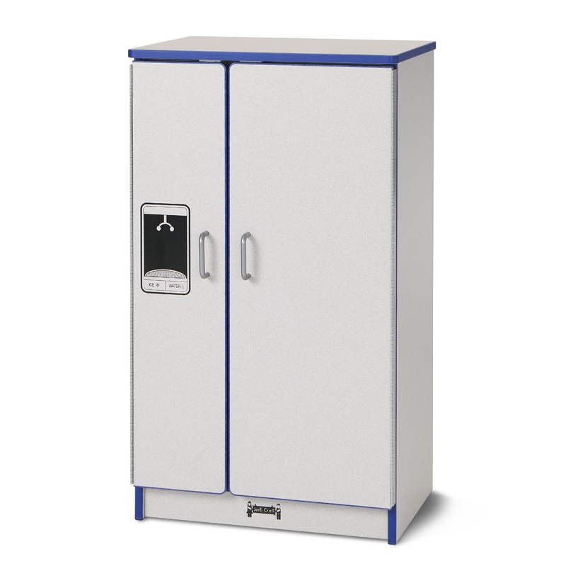 Rainbow Accents Culinary Creations Kitchen Refrigerator – Teal