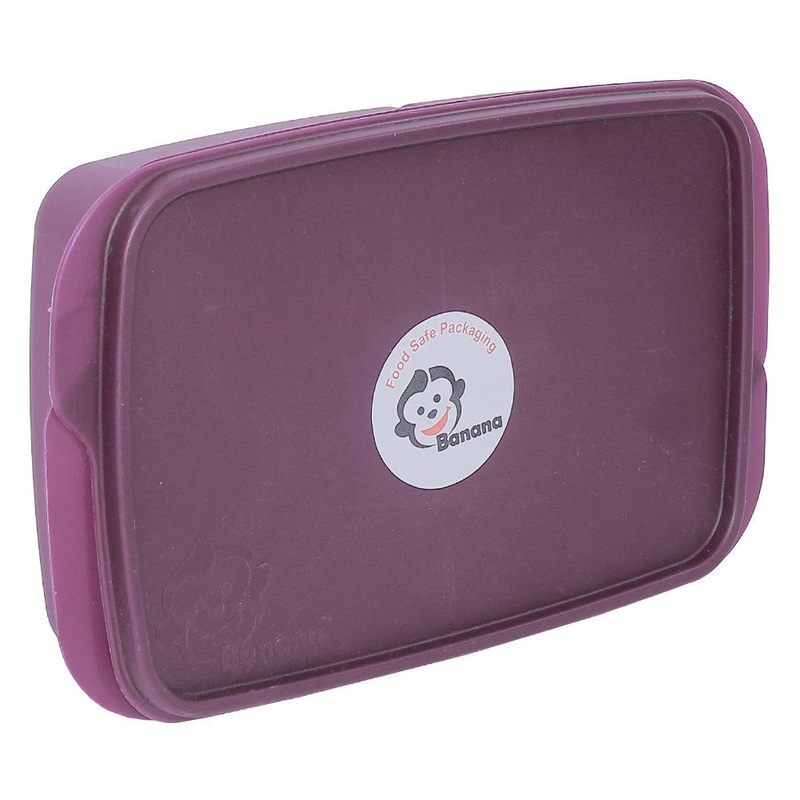 Banana Divided Lunch Box (1 L)