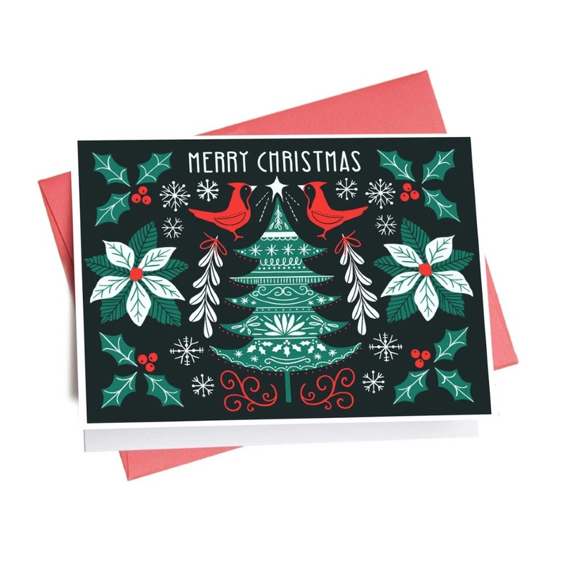 Christmas Sweater Holiday Greeting Card