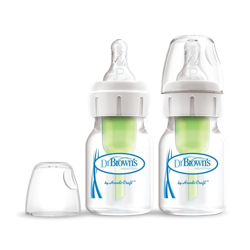 Natural Flow Options+ 2 oz Preemie Baby Bottle – 2 Pack