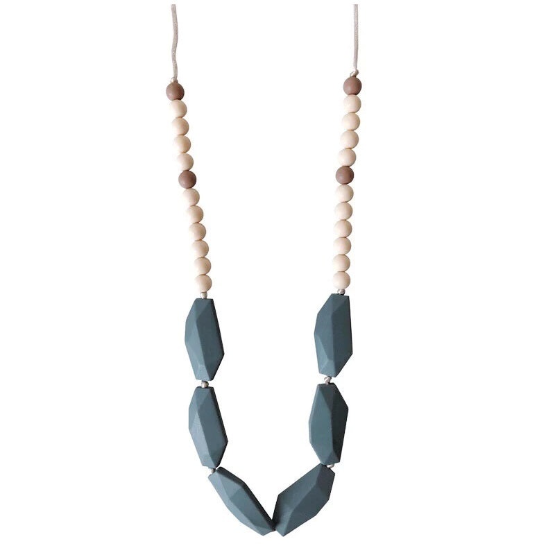 The Emerson Silicone Teething Necklace
