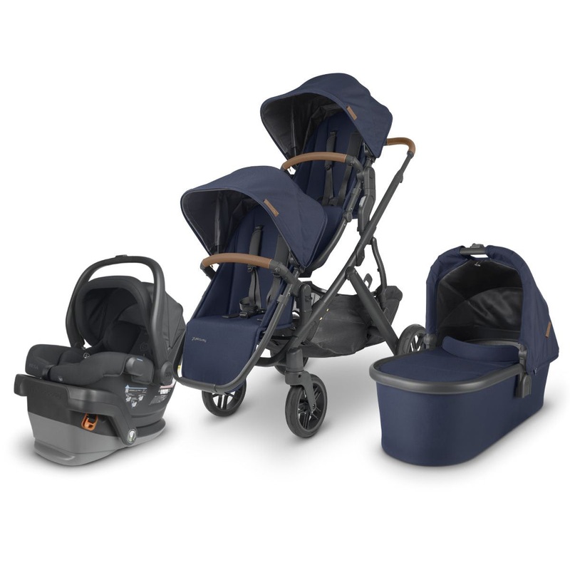 UPPAbaby VISTA V2 Double Stroller + MESA V2 Travel System Bundle – Noa / Jake