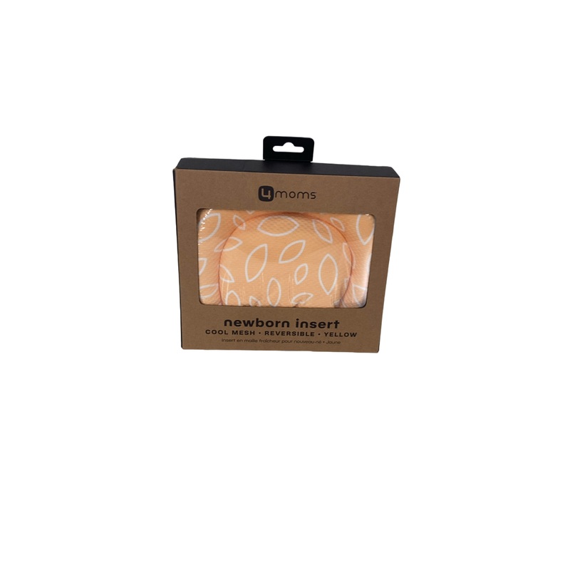 4moms Reversible Newborn Insert (new), Yellow Cool Mesh