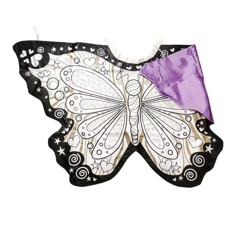 Color-A-Butterfly Wings 4 T/5 T/6 T/7 y