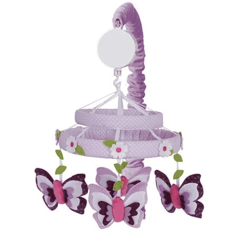 Lambs & Ivy Plumberry Mobile