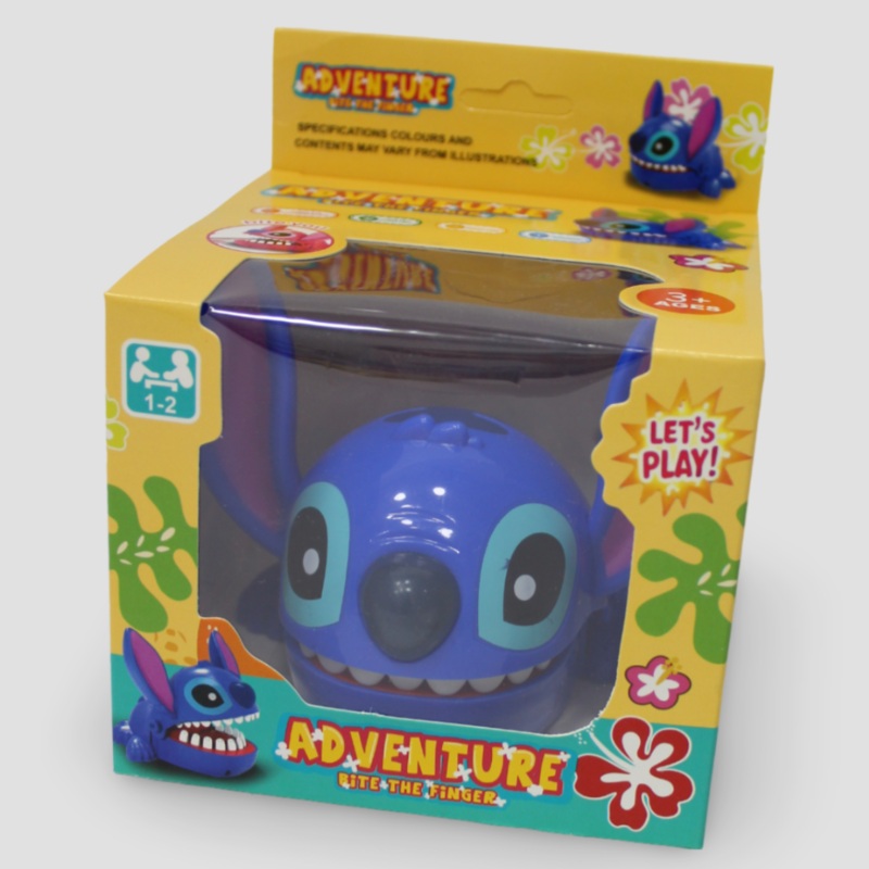 Lilo and Stitch Finger Biting Toy – Blue