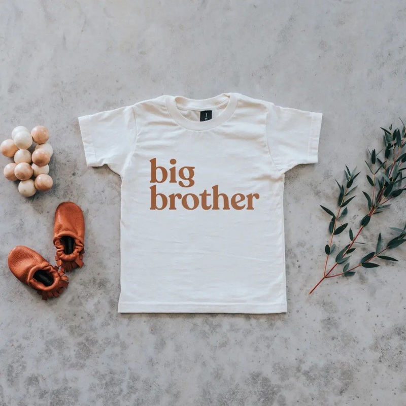 Organic Big Brother Kids’ Tee 2 T Cream
