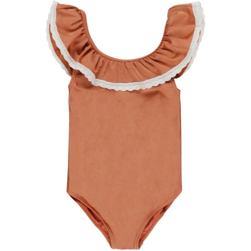 Rylee + Cru Margaret One-Piece || Poppy
