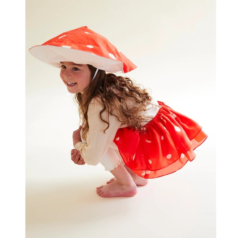 Silk Tutu – Mushroom 3 T/4 T/5 T/6 T/Youth Small