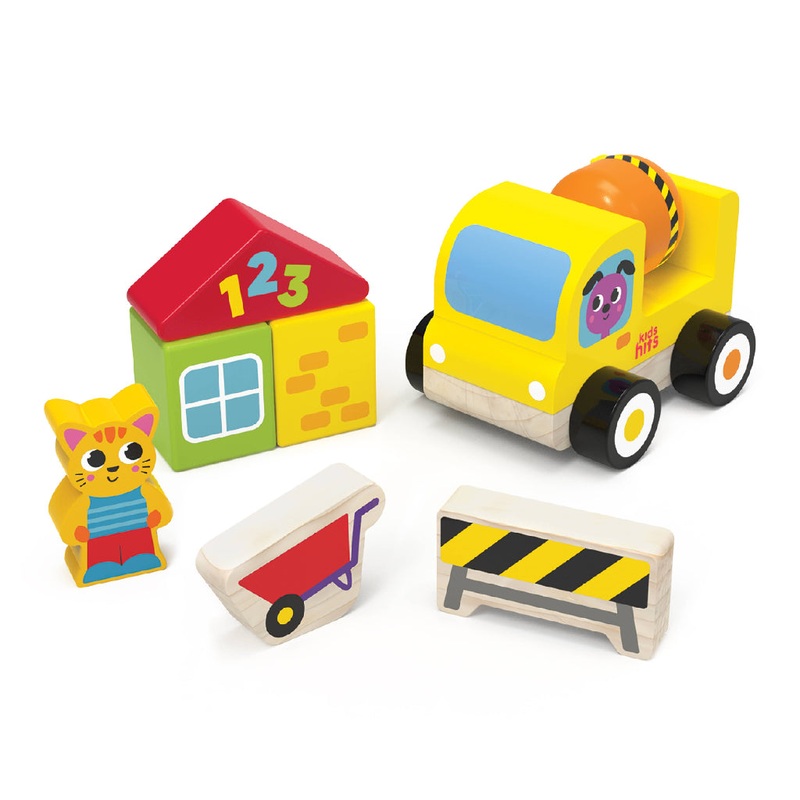 Wooden Building Set – Cement Mixer