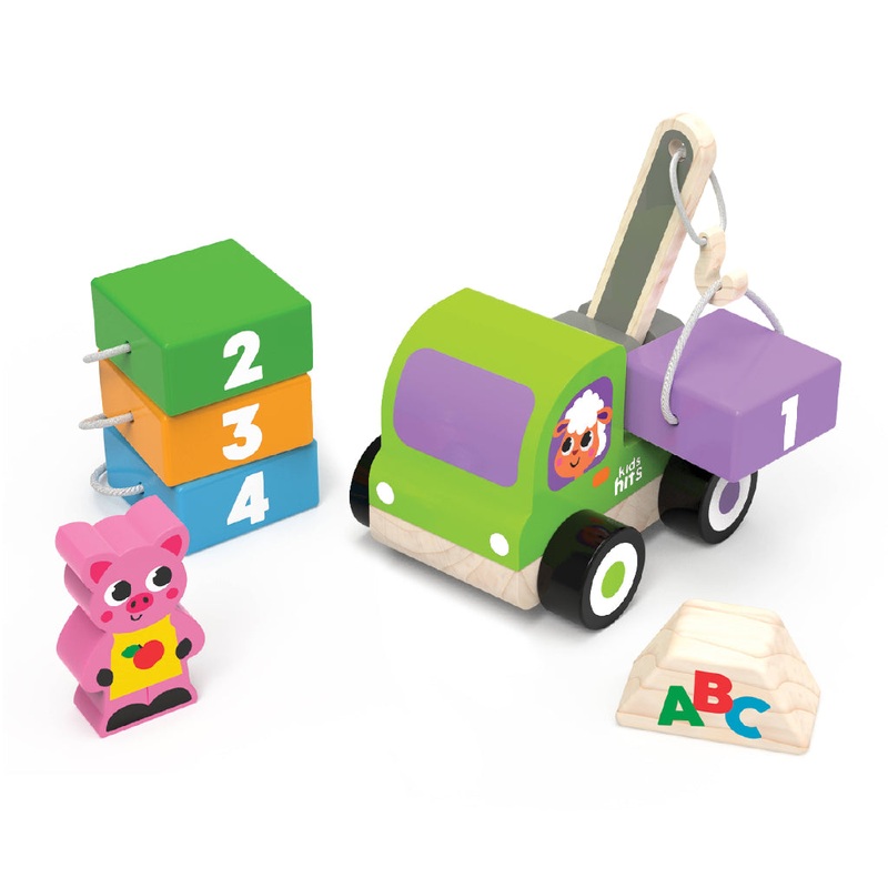 Wooden Building Set – Crane