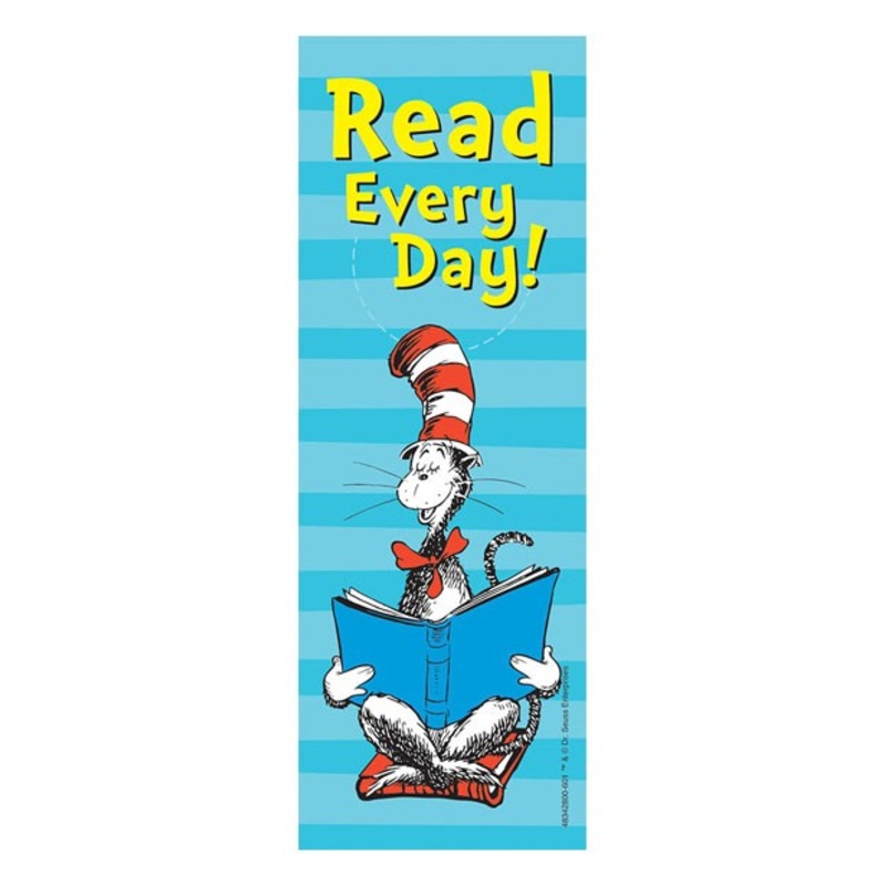 Cat in the Hat Read Every Day Bookmarks