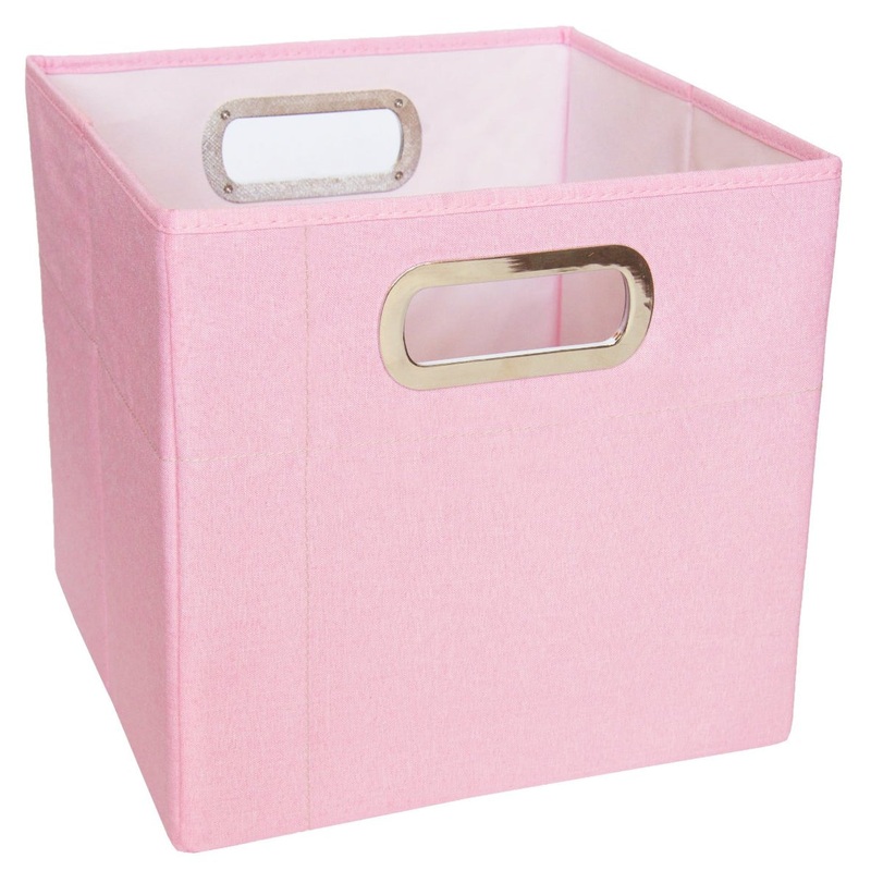 JJ Cole Storage Box 11″ – Pink Heather