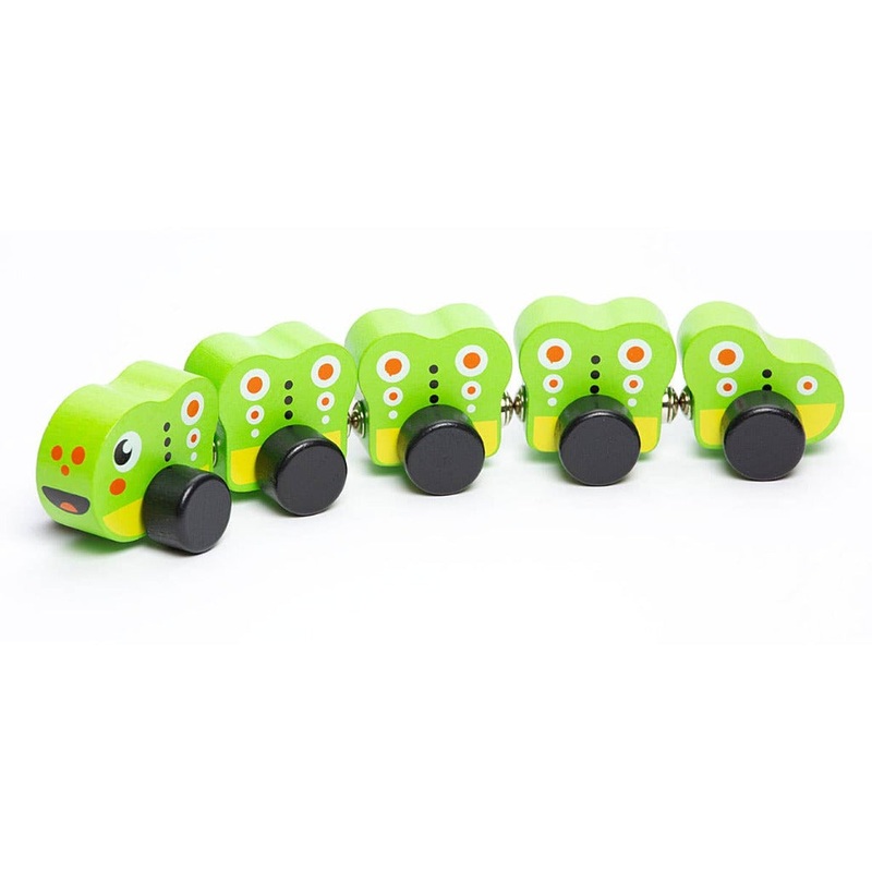 Magnetic Wooden Caterpillar Toy