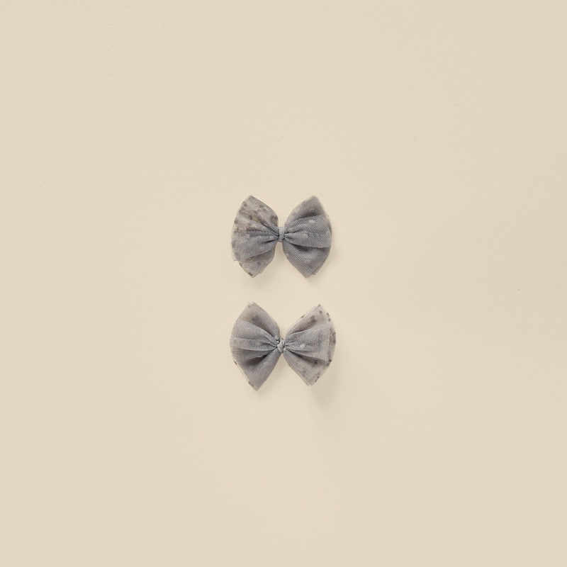 Noralee Flutter Tulle Clips | Vintage Blue