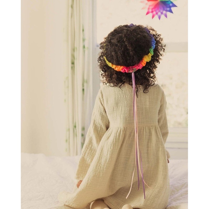 Rainbow Silk Garland 3 T/4 T/5 T/6 T/Youth Small/Youth Medium/Adult