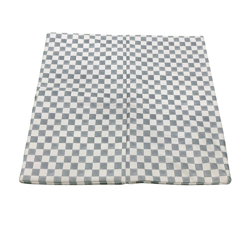 Toki Kids Vegan Leather Mat Standard, Checker Matcha